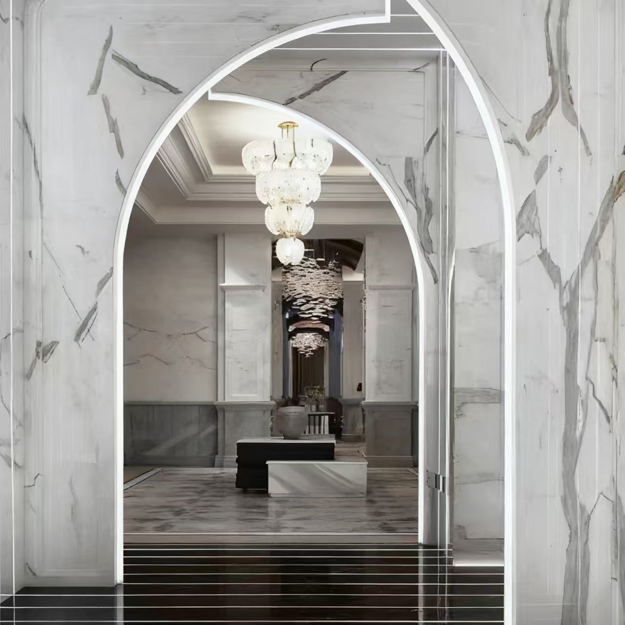 Почему мрамор Fish Belly White так популярен?