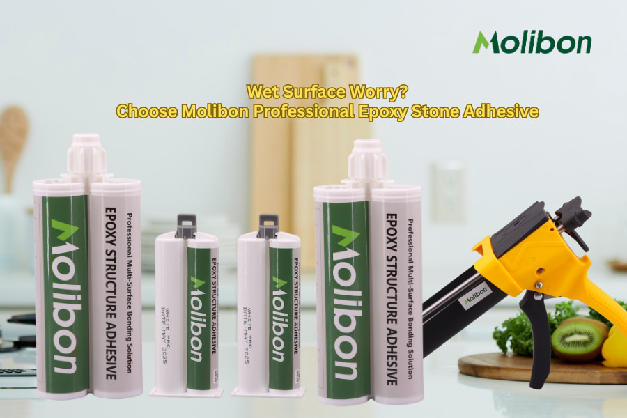 Эпоксидный конструкционный клей: тест на склеивание влажным камнем